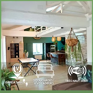  Appartement Le Nid Tropical Proche Gare